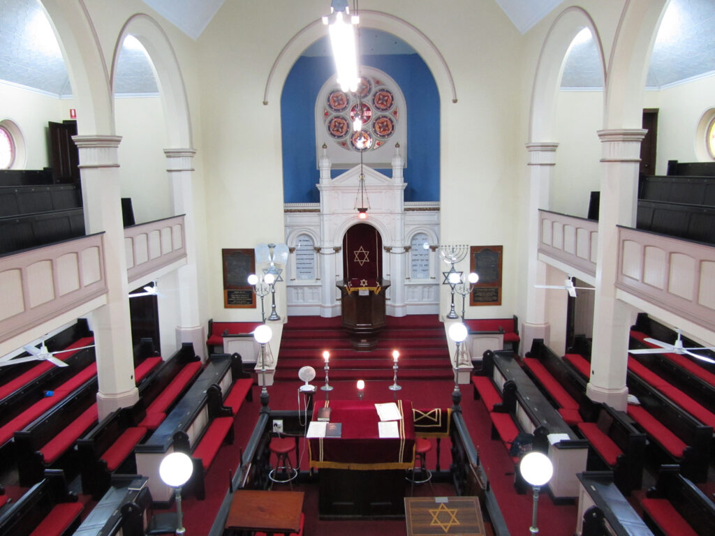 Figure 7: The interior of the Brisbane Synagogue, as seen from the gallery, c. 2010 (Anna Jacobson).