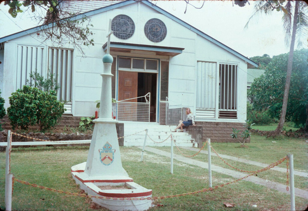 Figure 7: All Souls' Quetta Memorial Cathedral, Thursday Island (1965 extension), designed by Rev. John Bayton (Betty Daly).