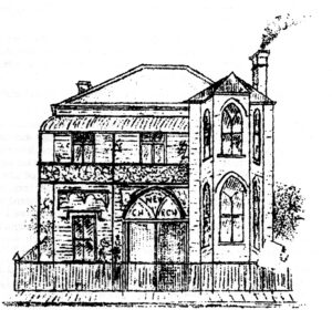 Figure 5: Brisbane New Church of Jerusalem, Wickham Terrace, c. 1880s (Robinson, 'A History of the New Church', p. 83).