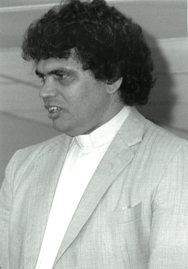 Figure 4: Rev. Shayne Blackman, 1985 (Uniting Church in Australia, Queensland Synod; Creative Commons).