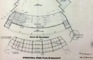 Figure 8: Floor Plan of the Gallery (Balcony) level (State Library of Queensland).