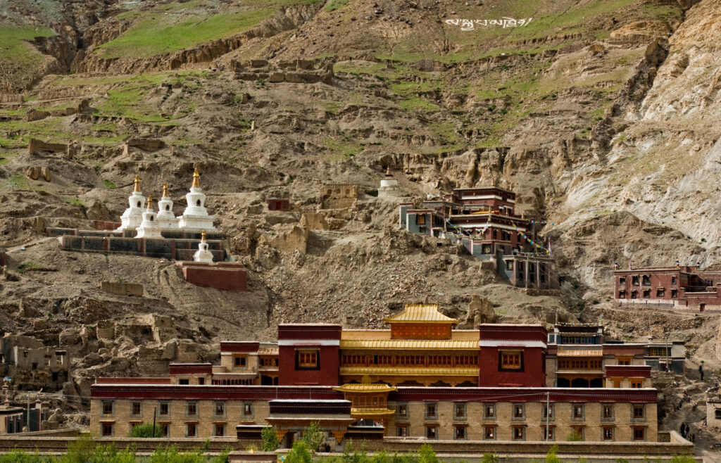 Figure 1: The Sakya Monastery, Shigatse Prefecture, Tibet Autonomous Region (Public Domain).