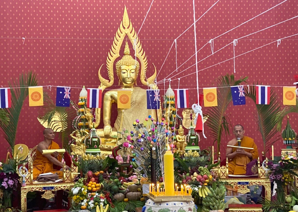 Figure 8: Merit-making festival, Wat Thai Buddharam, April 2023 (QAR).