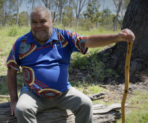 Figure 1: Steve Kemp, Woorabinda 2023 (QAR).